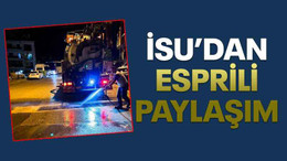 İSU’dan esprili paylaşım